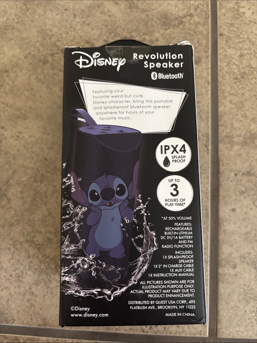 Disney Stitch Revolution Bluetooth Speaker - Picture 3 of 4